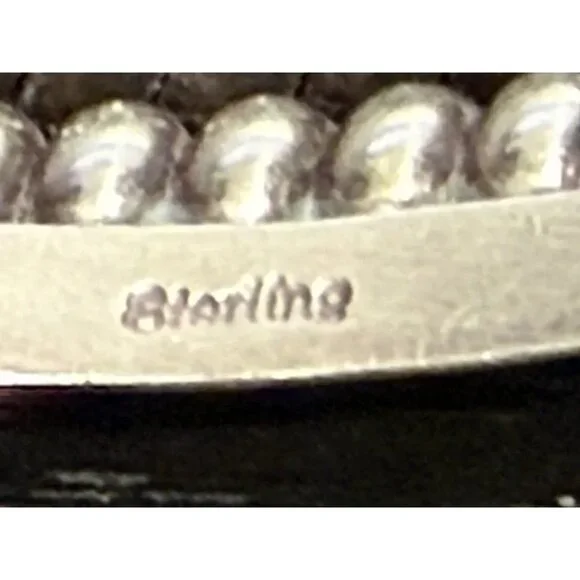 Vtg Navajo Made Sterling Silver Triple Row Twisted Cuff Bracelet 101g Unisex - Picture 5 of 7